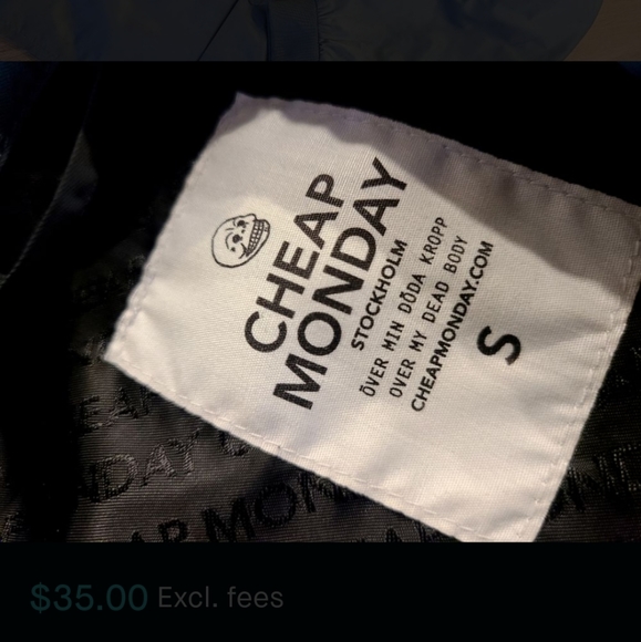 Cheap Monday Light Jacket. - Picture 5 of 5